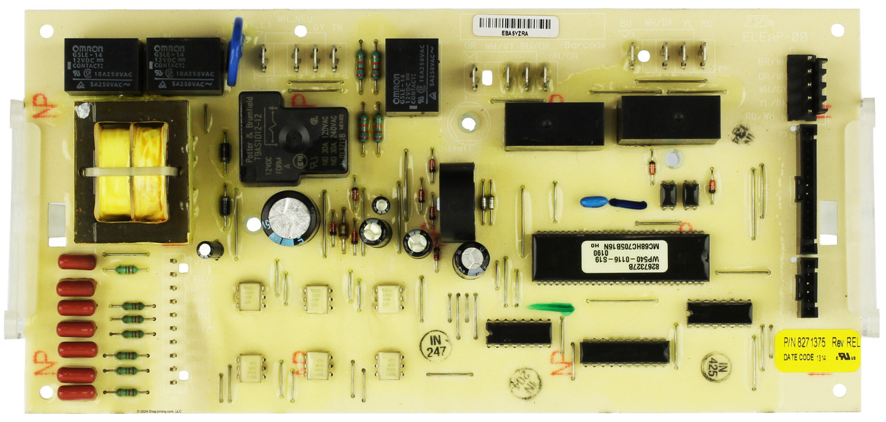 Whirlpool Washer 8271375 Control Board
