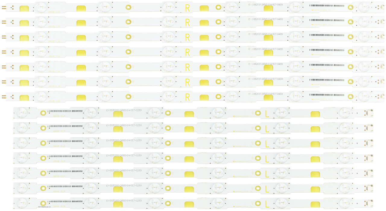 NEC LB55052 LED Backlight Strips (14) E556 NEW