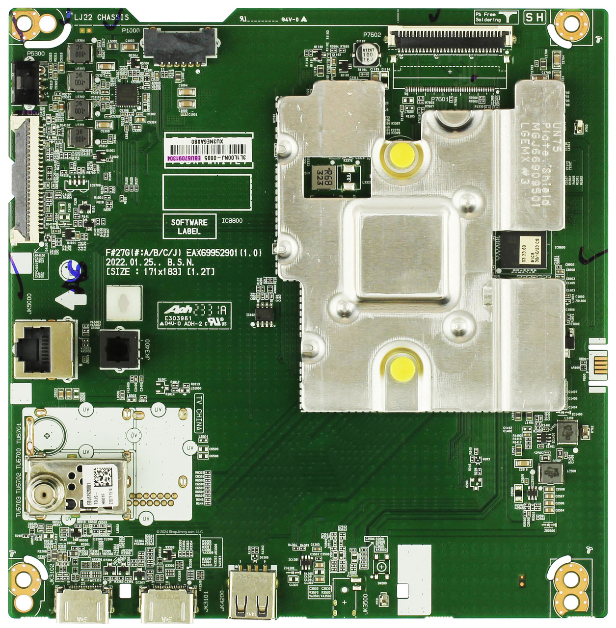 LG EBU67091304 Main Board for 32LQ630BPUA.BUSFLJM