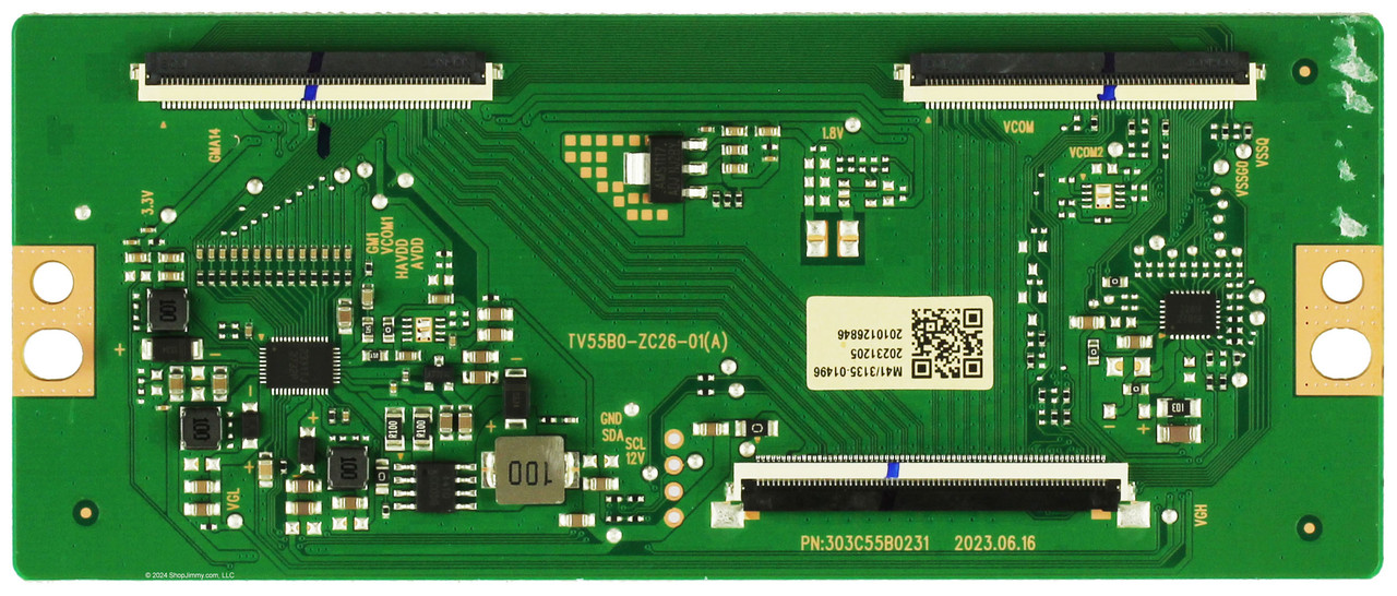 Onn 303C55B0231 513C55B0M41 T-Con Board (50-inch models ONLY)