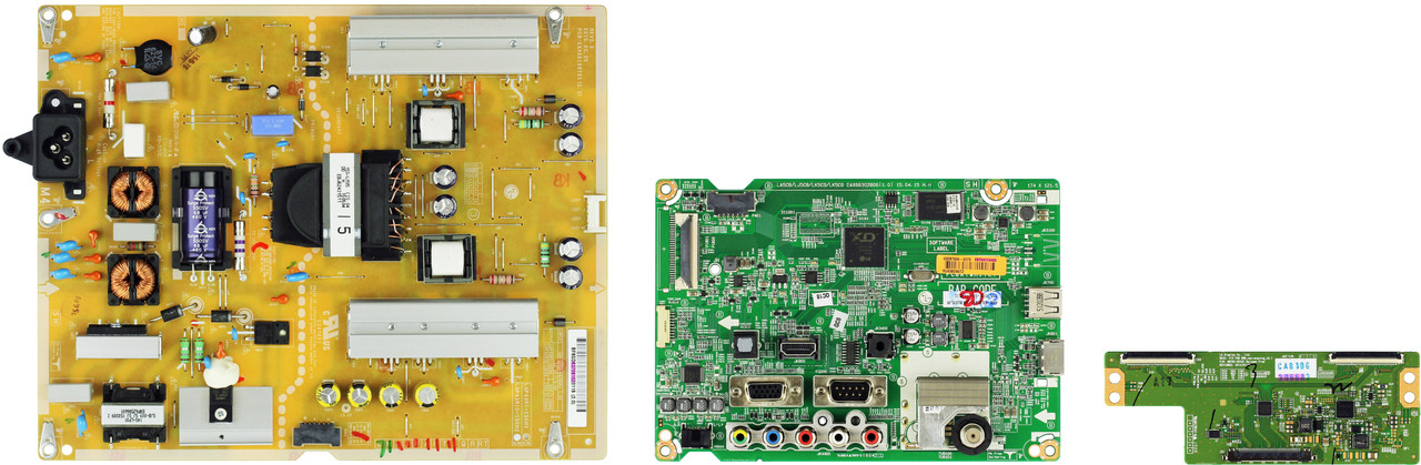 LG 43LX341C-UA.BUSYLJR Complete LED TV Repair Parts Kit