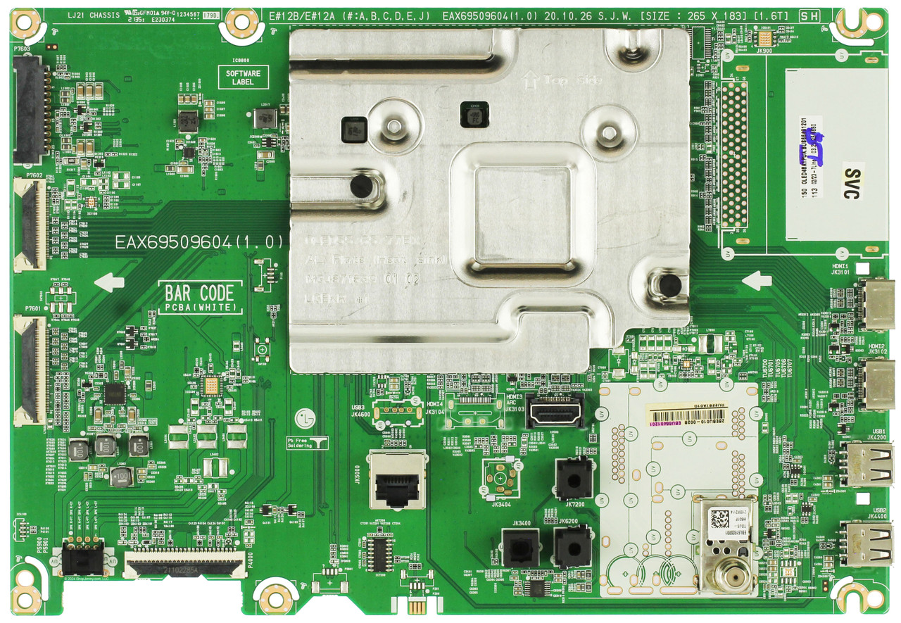 LG EBU66401201 Bpr Total Assembly