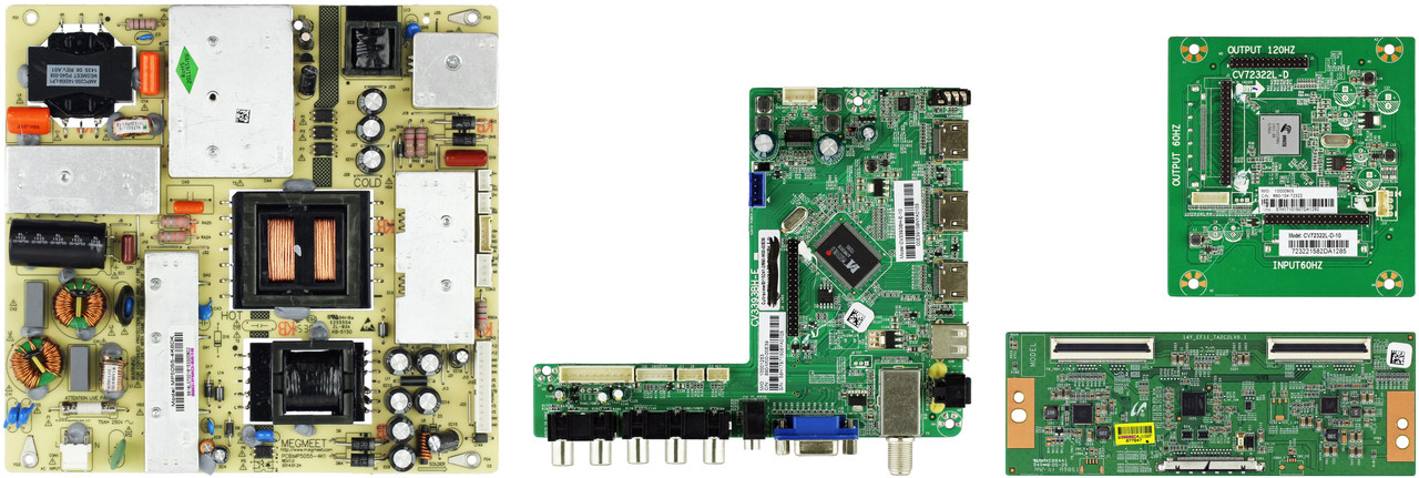 Element ELEFT556 Complete TV Repair Parts Kit (H5G0M0B serial - see note) - K4