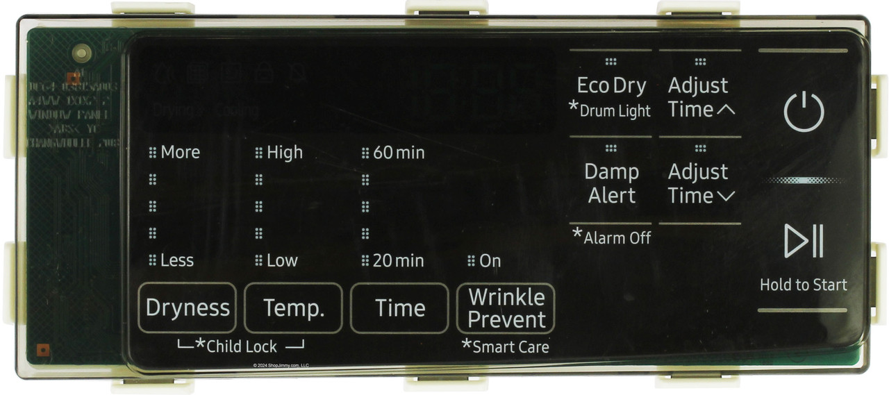 Samsung Dryer DC97-21502D Control Board