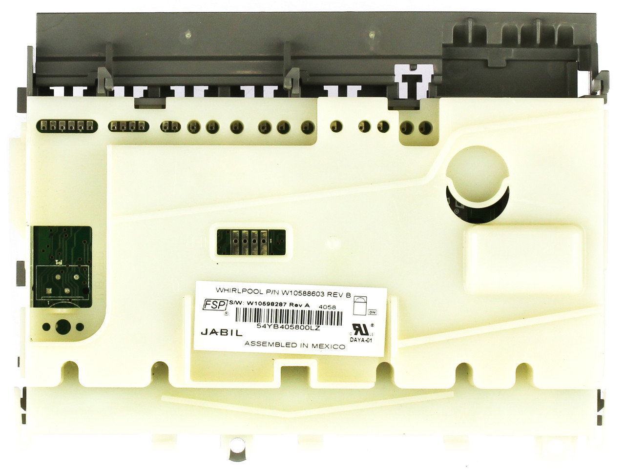 Whirlpool Dishwasher W10588603 Control Board