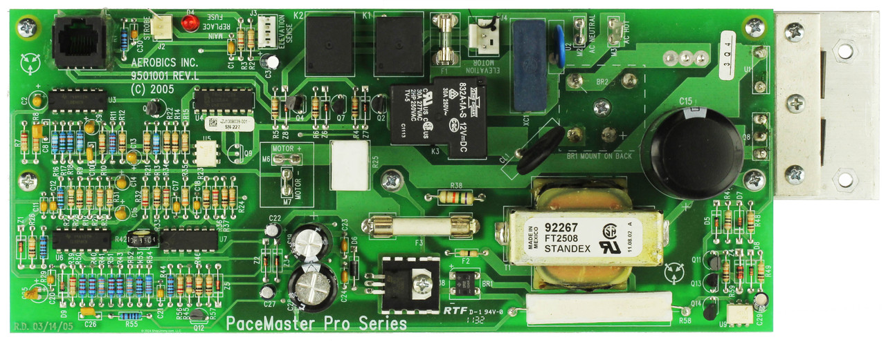 Aerobics PaceMaster Pro 9501001 Control board