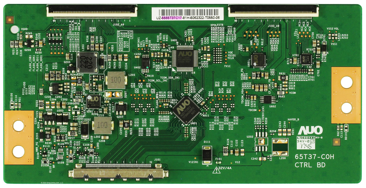 AUO 55.65T37.C17 T-Con Board