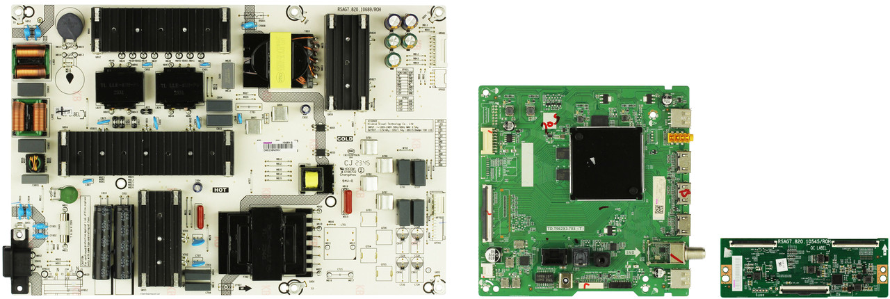 Toshiba 75C350LU Complete LED TV Repair Parts Kit VERSION 1 (SEE NOTE)
