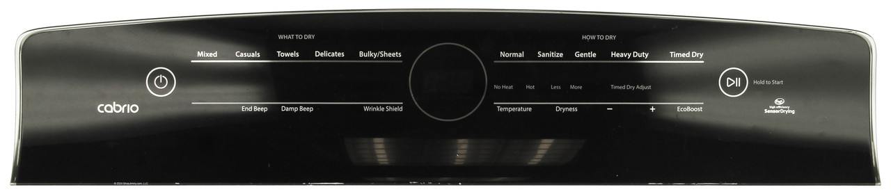 Whirlpool Dryer W11098462 Top Console