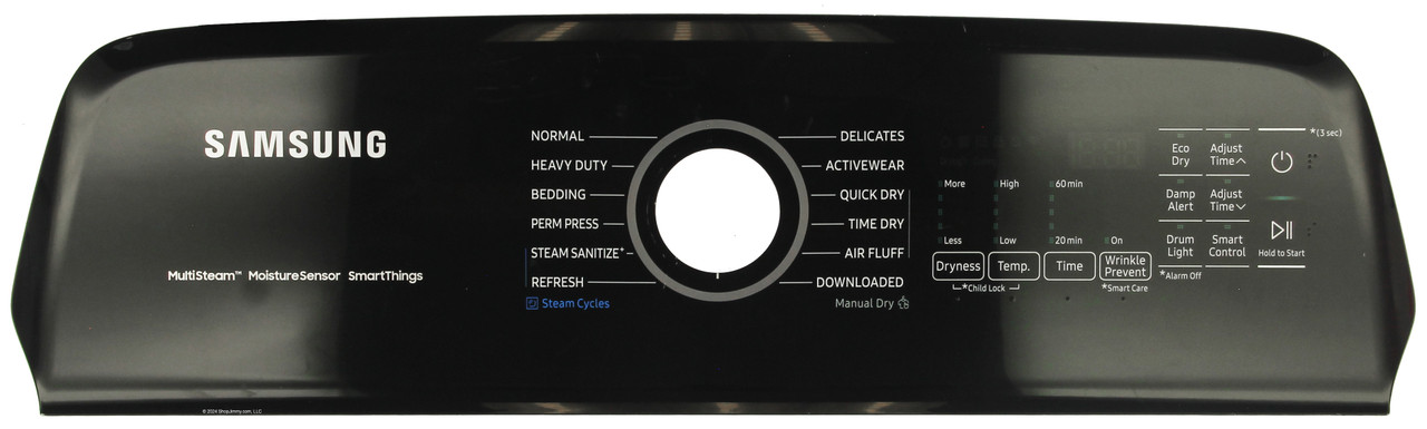 Samsung Dryer DC64-03841Q Control Panel Assembly 