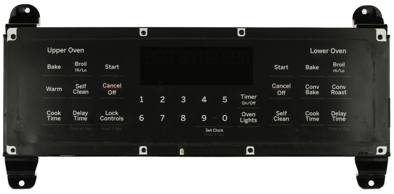 GE Oven WB27X28643 191D8545G060 Control Board - Charcoal Overlay