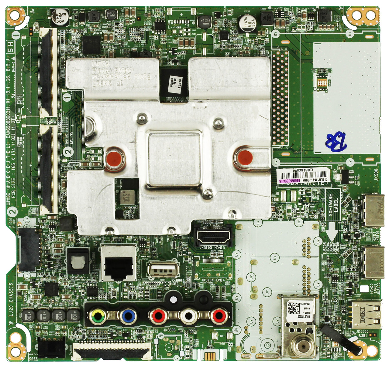 LG EBU66055415 Main Board
