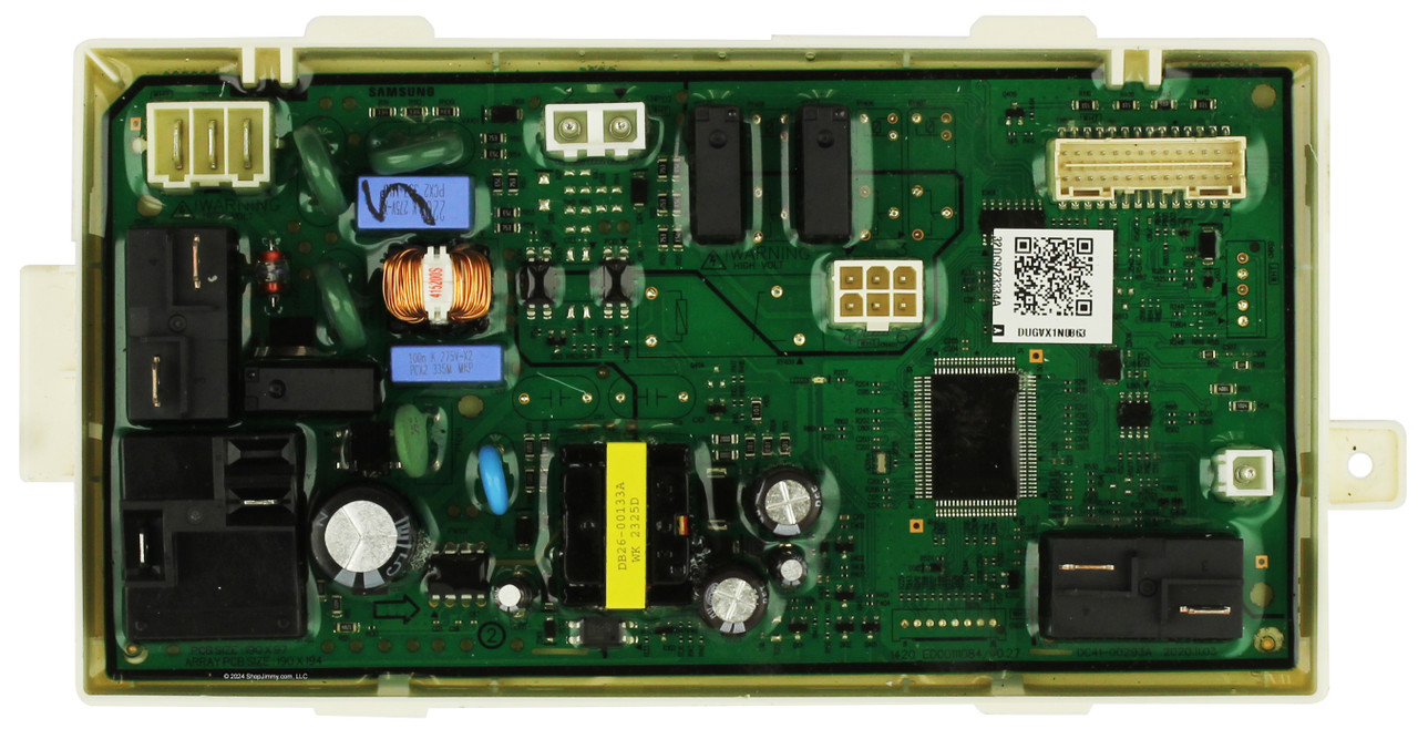 Samsung Dryer DC97-23334A Cover PCB Board
