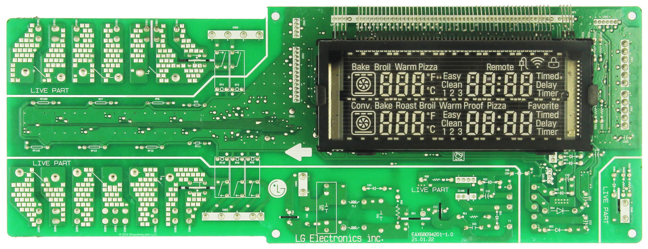 LG Range EBR87050401 Main Board