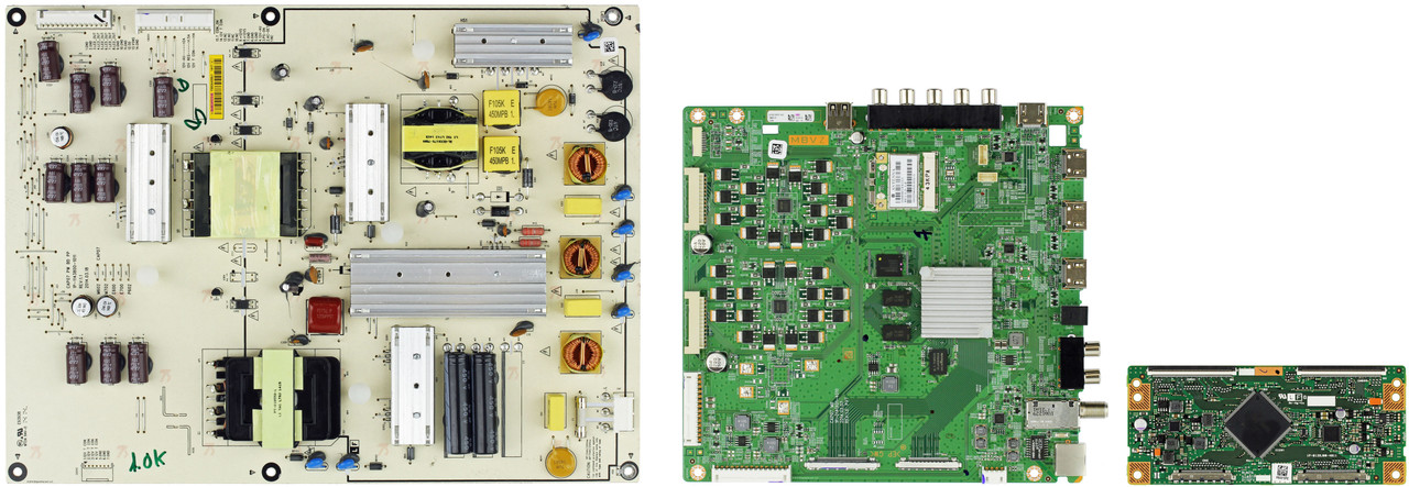 Vizio M602I-B3 (LFTRRCAQ Serial) Complete LED TV Repair Parts Kit (TWO CONN ON T-CON-SEE NOTE)