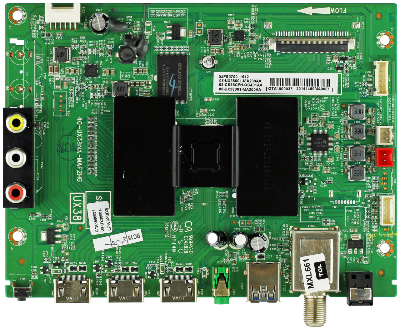TCL Main Board for 55FS3700 (55FS3700TAAA Version)
