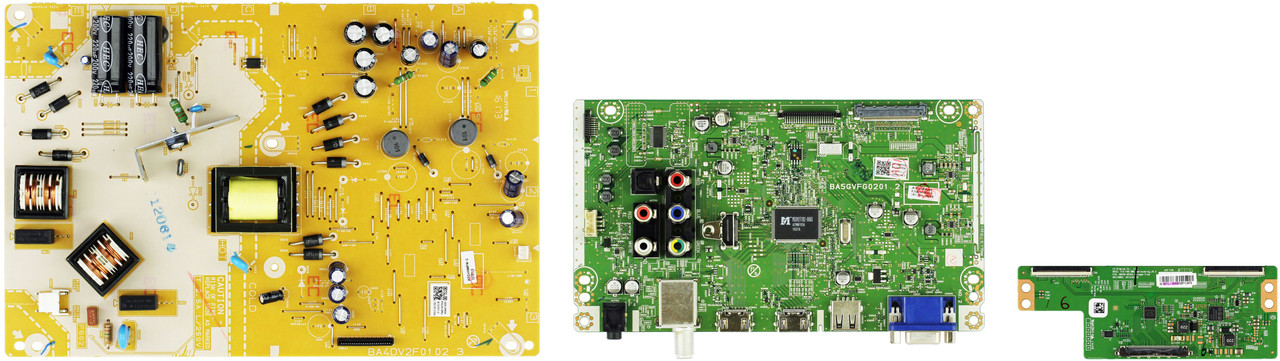 Sanyo FW43D25F B (DS4 Serial) Complete LED TV Repair Parts Kit