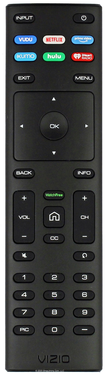 Vizio XRT136-00111203302 Remote Control -- New