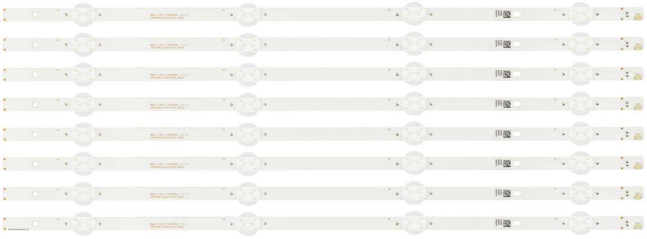 Insignia SVA500A53 REV04 4LED 160121 LED Backlight Strips (8) NS-50D510NA17 NEW