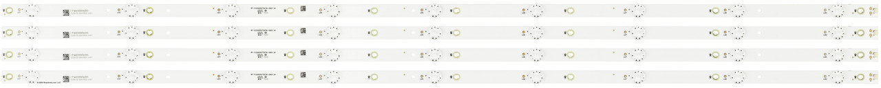 Toshiba RF-FU500007SE30-0901 LED Backlight Strips (4) 50LF711U20 50LF711C20