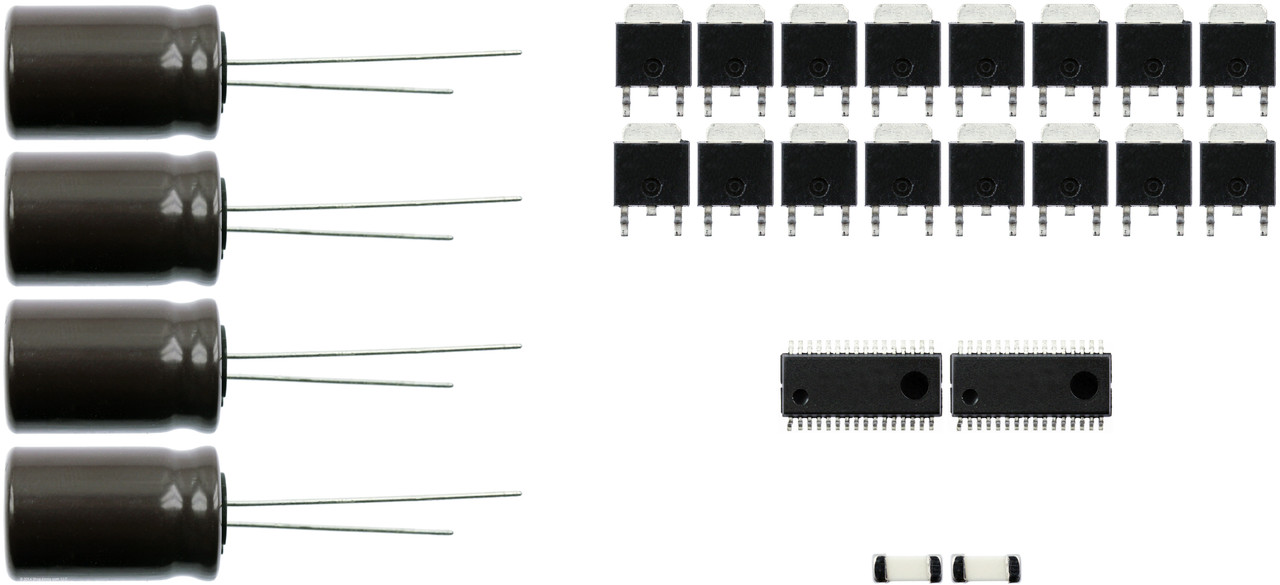 LG Philips 6632L-0392x/0393x Backlight Inverter Component Repair Kit