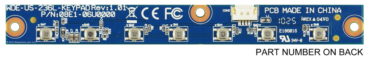 Westinghouse 60.EB3UK.10A (60EB3UK10A02P) Key Controller Board