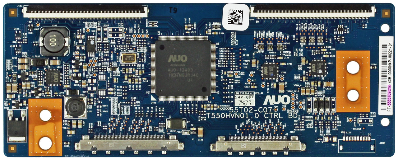 RCA 55.55T02.C14 T-Con Board for TC-60LE554 LED55C55R120Q LED55G55R120Q