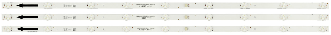 Philips 43D6100-ZX3030A-3X9YH LED Backlight Strips (3)