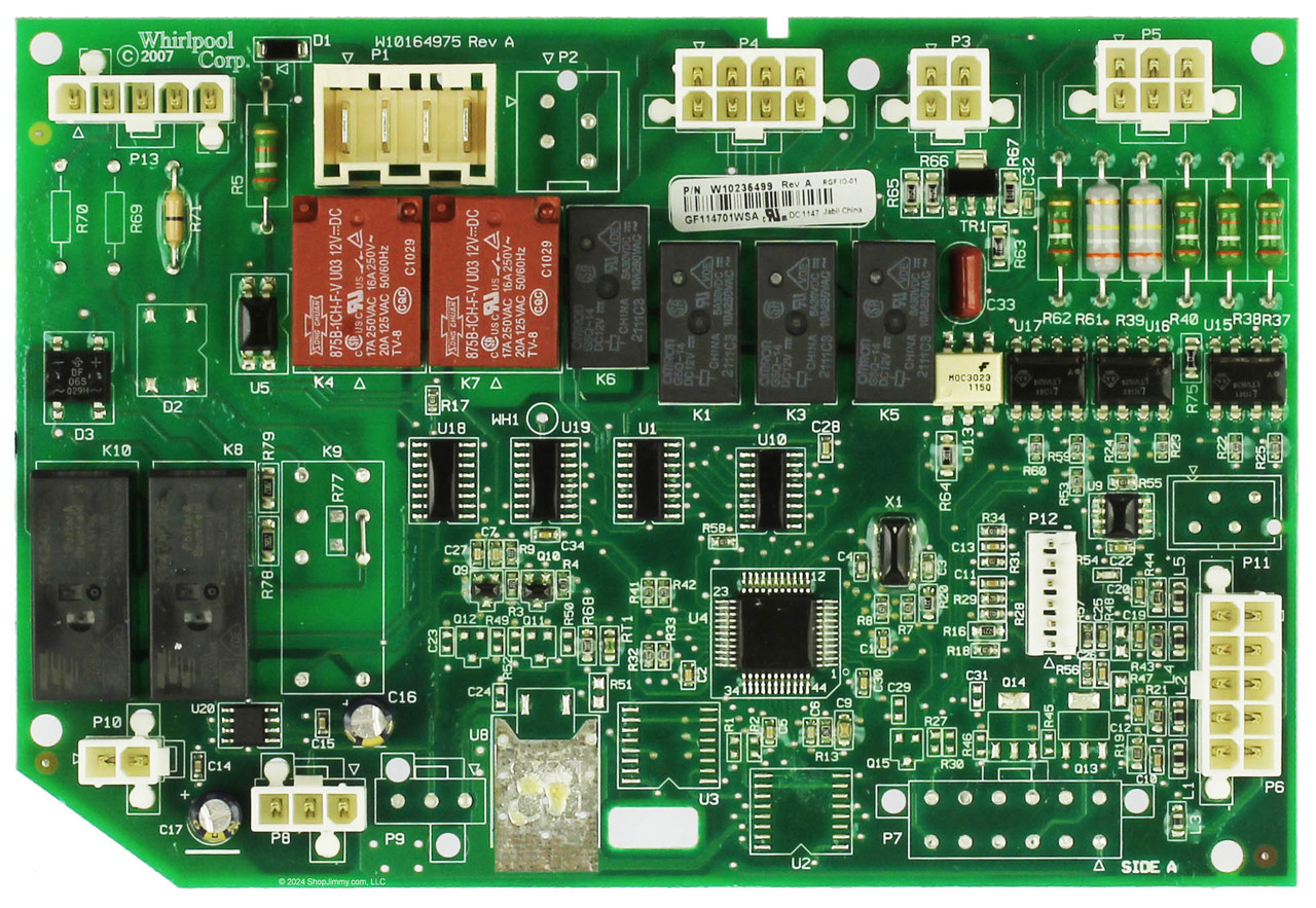 Maytag Refrigerator WPW10235499 W10235499 Control Board