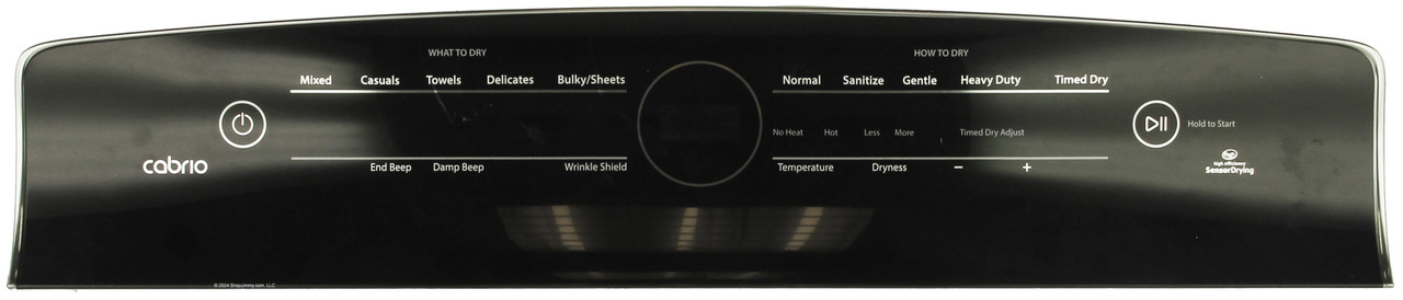 Whirlpool Dryer W10870775 Control Panel Board 