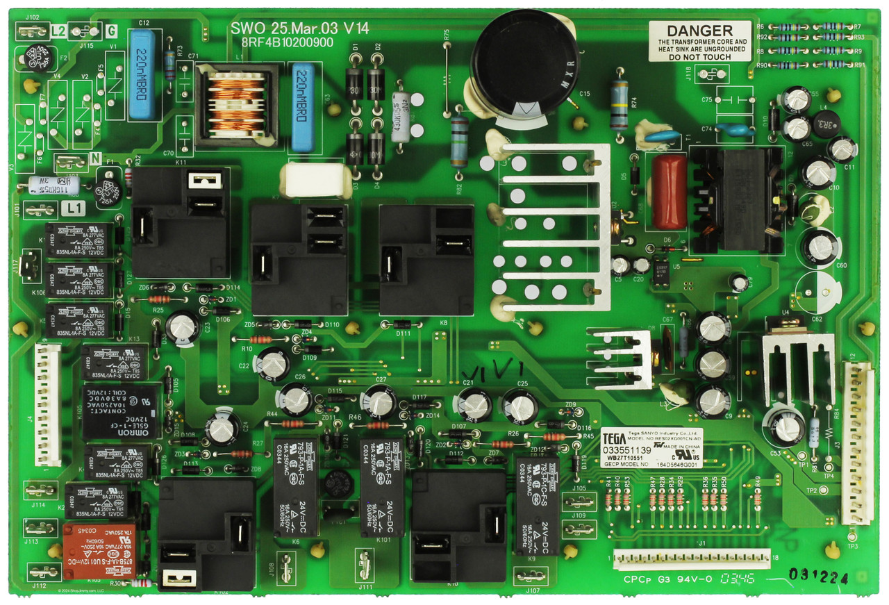 GE Oven WB27T10551 Power Board