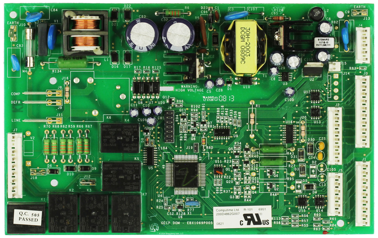 GE Refrigerator 200D4862G007 Main Control Board Assembly