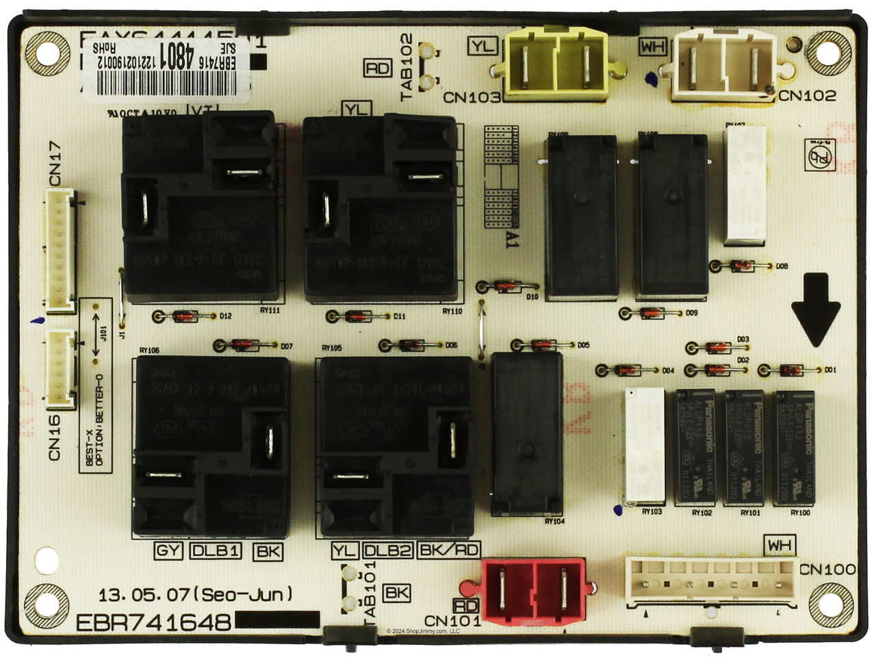 LG Range EBR74164801 Power Control Board 