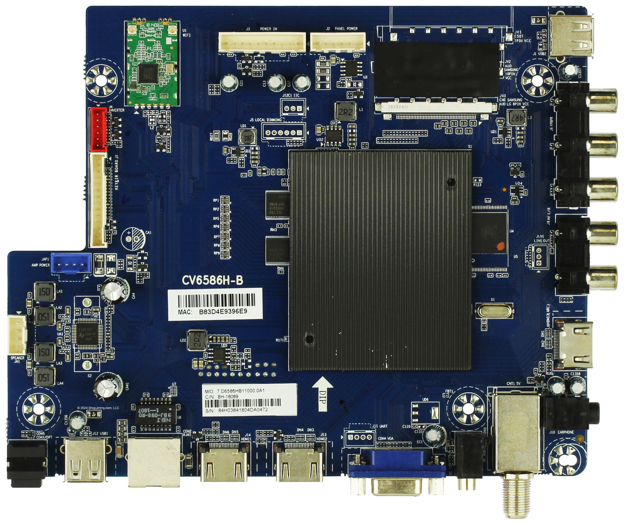 Bolva BH-18089 Main Board for 65CSV02