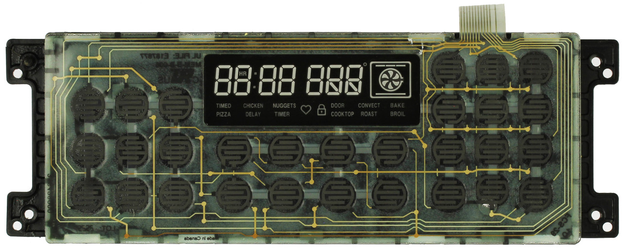 Electrolux Oven 316560161 Electronic Clock Timer ES540I, No Overlay