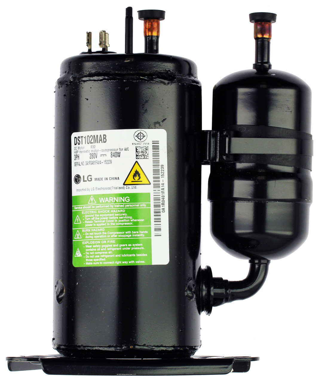 LG TBZ39165901 China Compressor Set