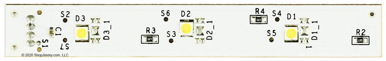 Choice Parts 5304521062 for Electrolux Frigidaire Refrigerator LED Light Board