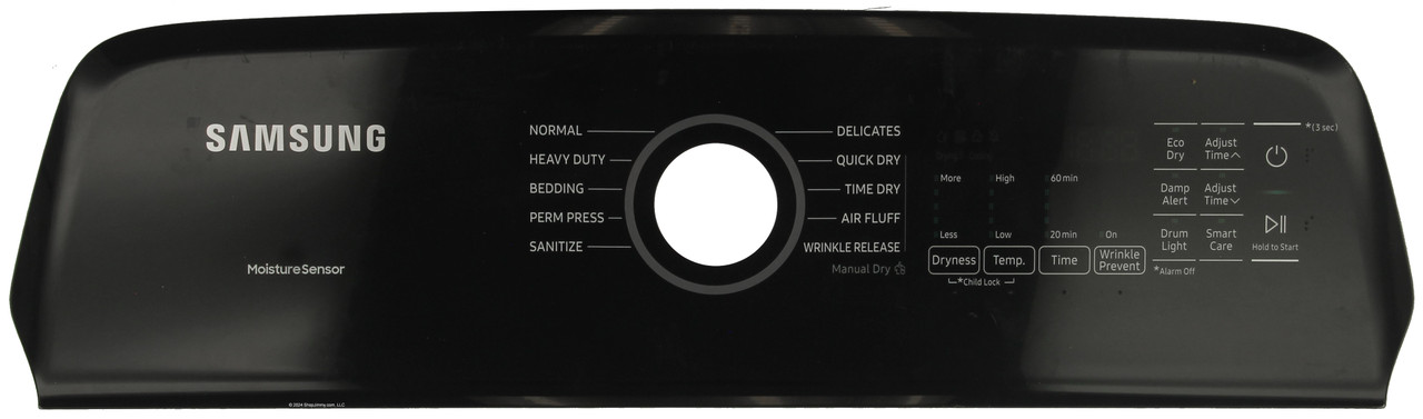 Samsung Dryer DC64-03841J Control Panel Assembly 