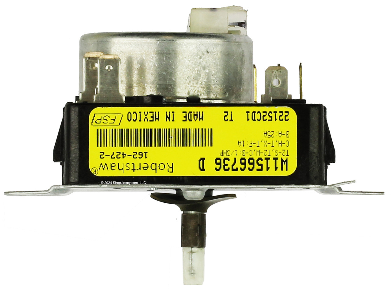 Whirlpool Dryer W11566736 Timer