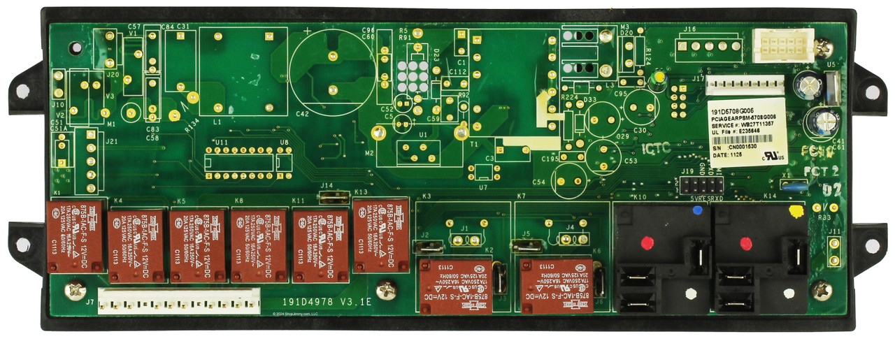 GE Oven WB27T11357 Frame Board