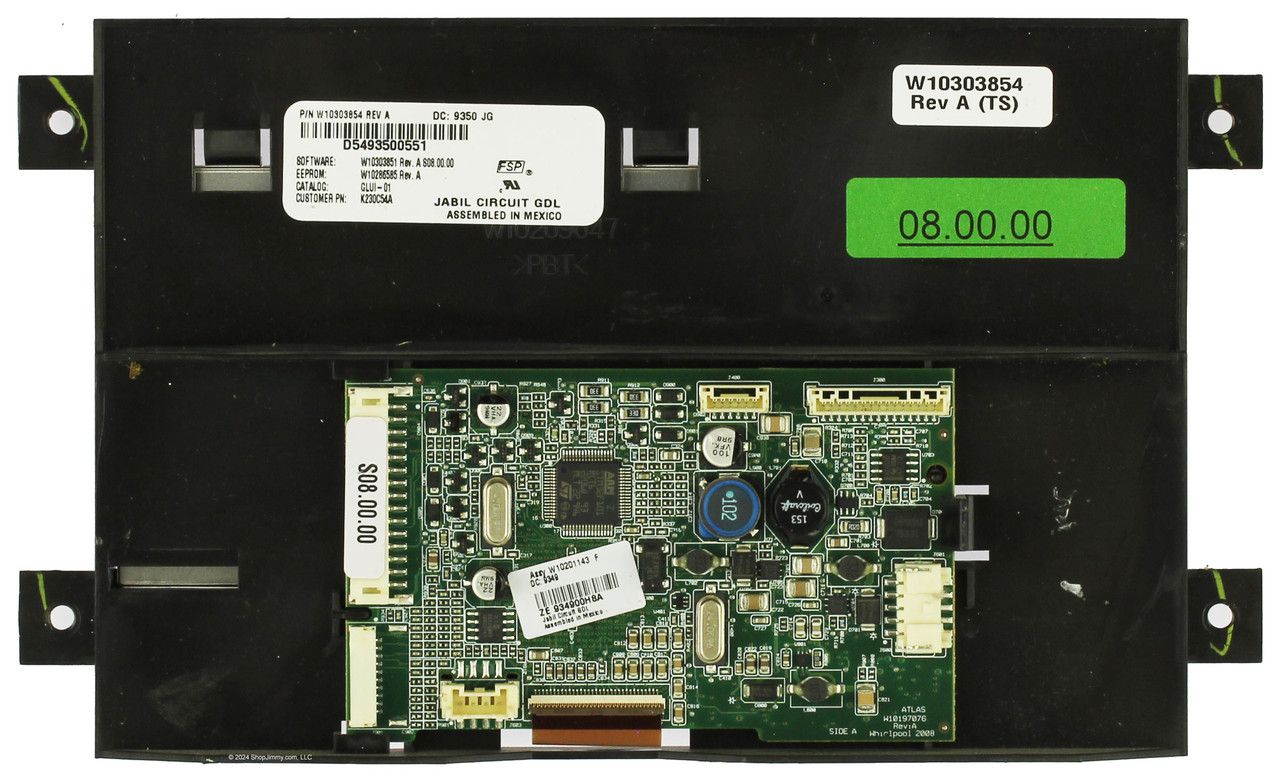 Whirlpool Range W10303854 Control Board
