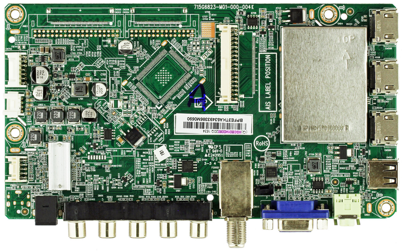 NEC 756TXGCB01K0080 Main Board for E505