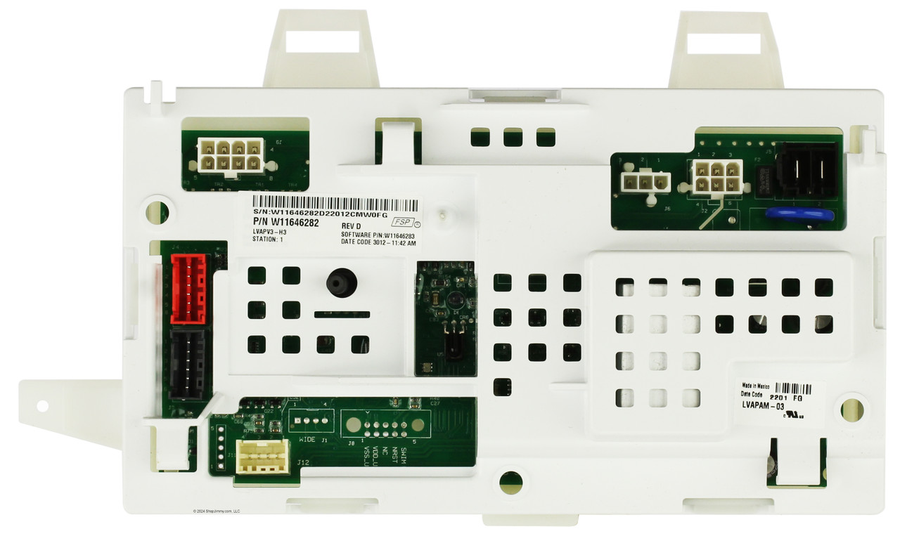 Maytag W11646282 W11654023 Washer Control Board MVWX655DW2