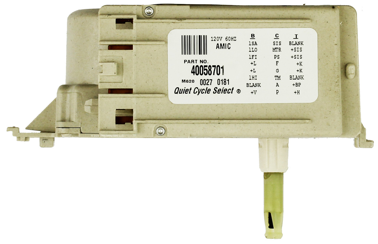 Whirlpool Washer 40058701 Timer