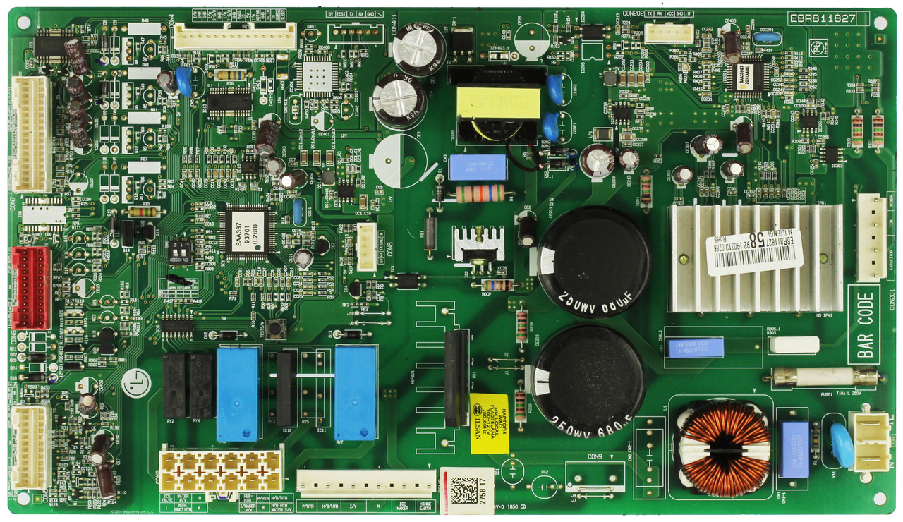 LG Refrigerator EBR81182758 Main Board