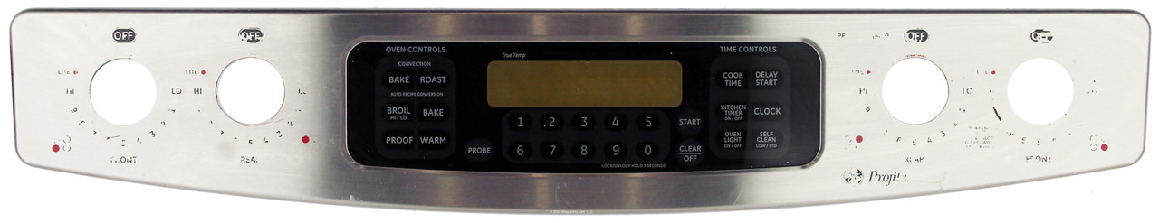 GE Oven WB27T10828 164D6477G001 Touch Screen Control Panel