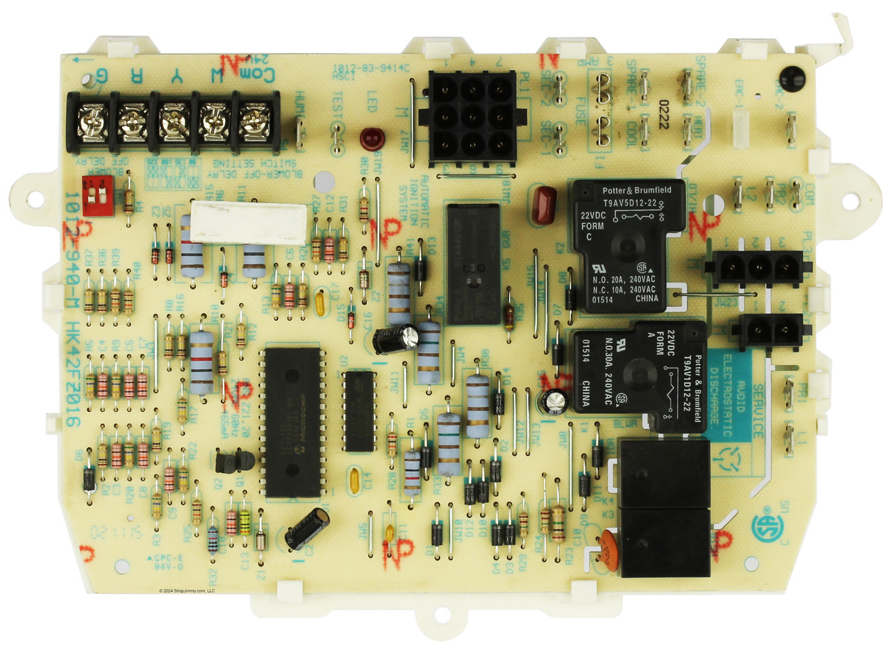 Carrier Bryant Furnace HK42FZ016 Control Board