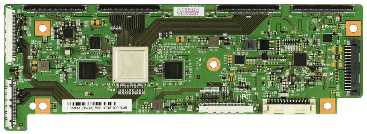 LG 6871L-6872G 6870C-0908B T-Con Board