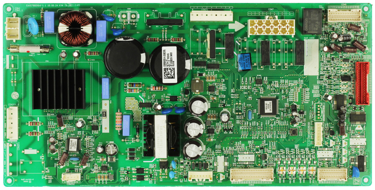 LG Refrigerator EBR86093717 Main Board