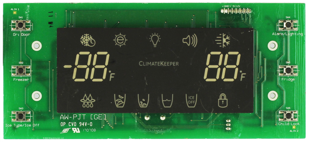 Samsung Refrigerator DA41-00475E Control Board